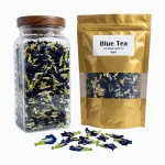 Organic Blue Tea made from dried butterfly pea flowers