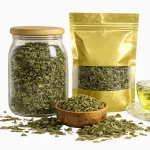 Organic Spearmint Tea made from dried mint leaves